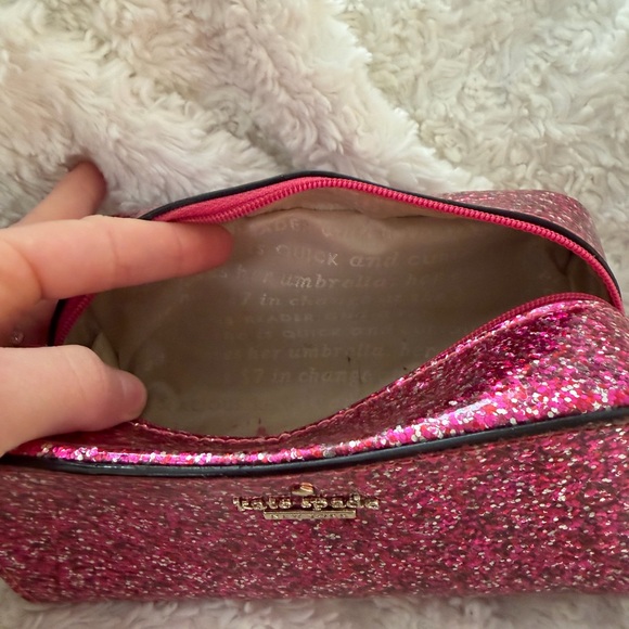 Kate Spade Sparkle Wallet and Cosmetic Case Bundle - Picture 5 of 5
